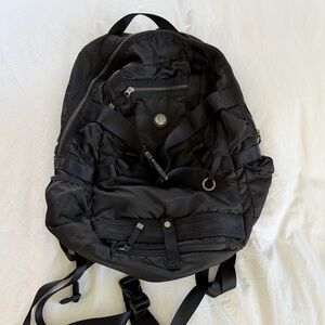Lululemon Black Backpack
